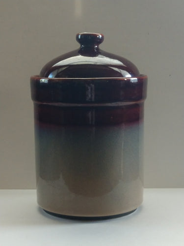 Stoneware Crock Kitchen Utensil Organizer - Kate's Candles Co. Soy Candles