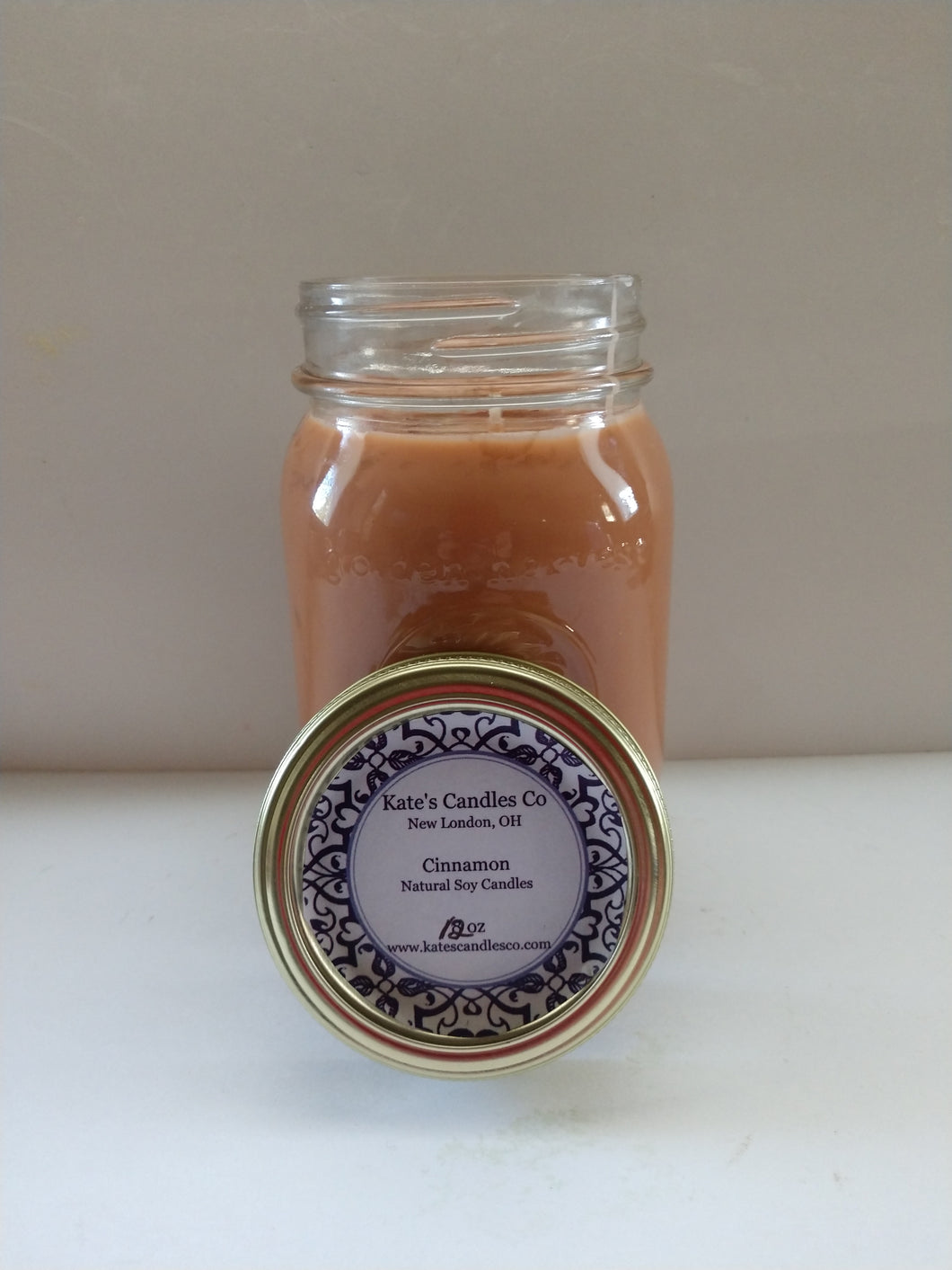 Cinnamon Scented Soy Candles - Kate's Candles Co. Soy Candles