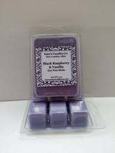 Black Raspberry Vanilla Soy Wax Melts - Kate's Candles Co. Soy Candles