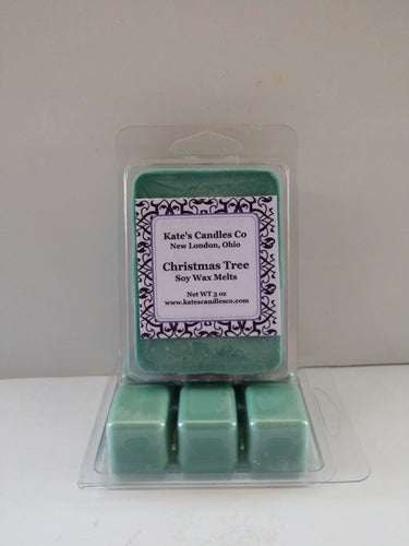 Christmas Tree Soy Wax Melts - Kate's Candles Co. Soy Candles