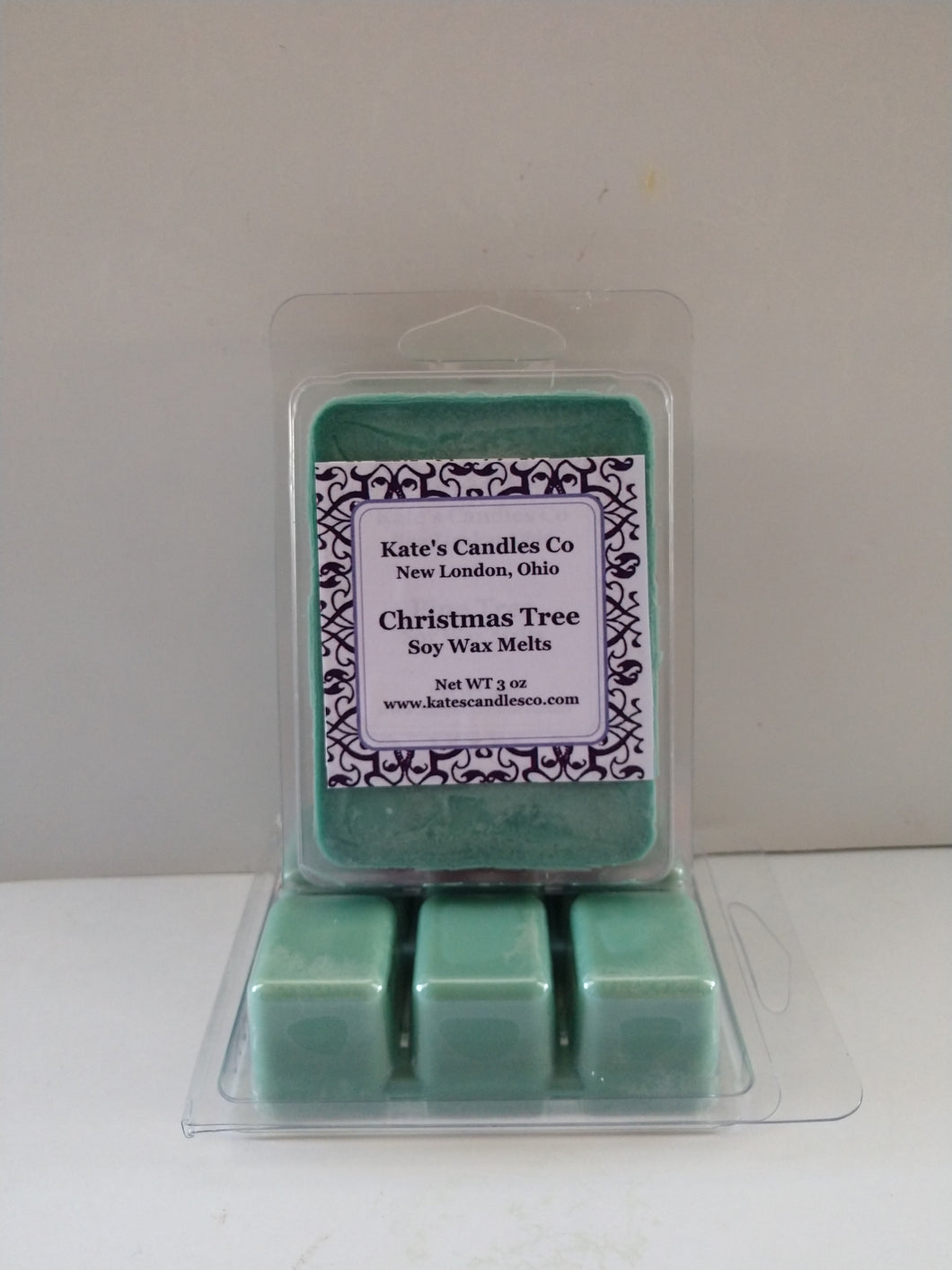 Christmas Tree Soy Wax Melts - Kate's Candles Co. Soy Candles