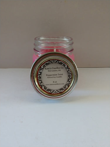 Peppermint Twist Soy Candles - Kate's Candles Co. Soy Candles