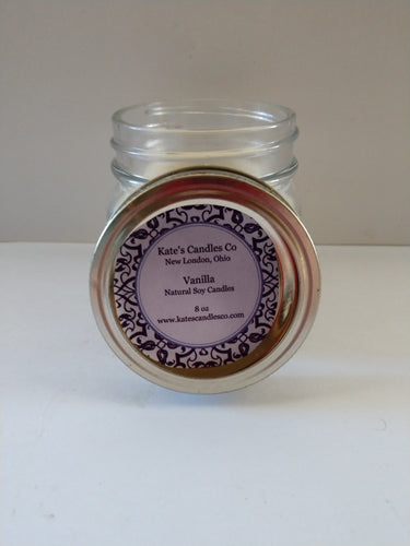 Vanilla Extract Scented Soy Candles - Kate's Candles Co. Soy Candles