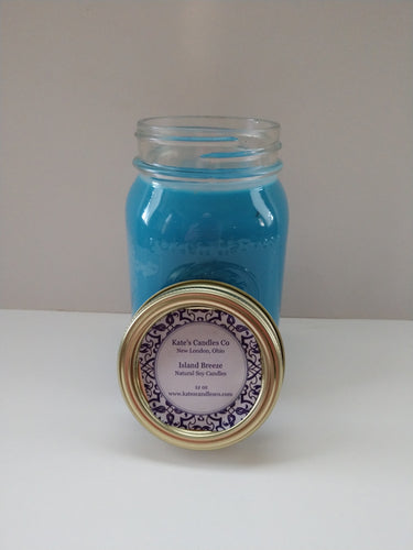 Island Breeze Scented Soy Candles - Kate's Candles Co. Soy Candles