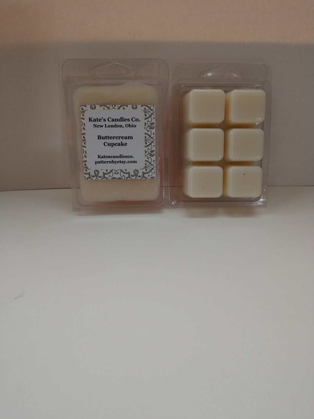 Buttercream Cupcake Soy Wax Melts - Kate's Candles Co. Soy Candles