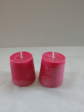 Roses Scented Soy Pillar Candle - Kate's Candles Co. Soy Candles