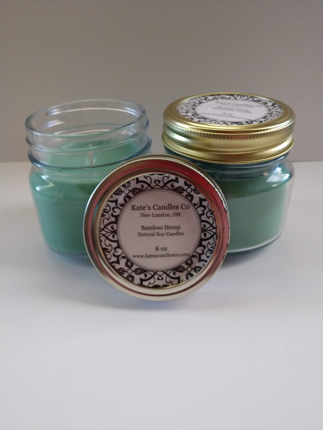 Bamboo Hemp Soy Candles - Kate's Candles Co. Soy Candles