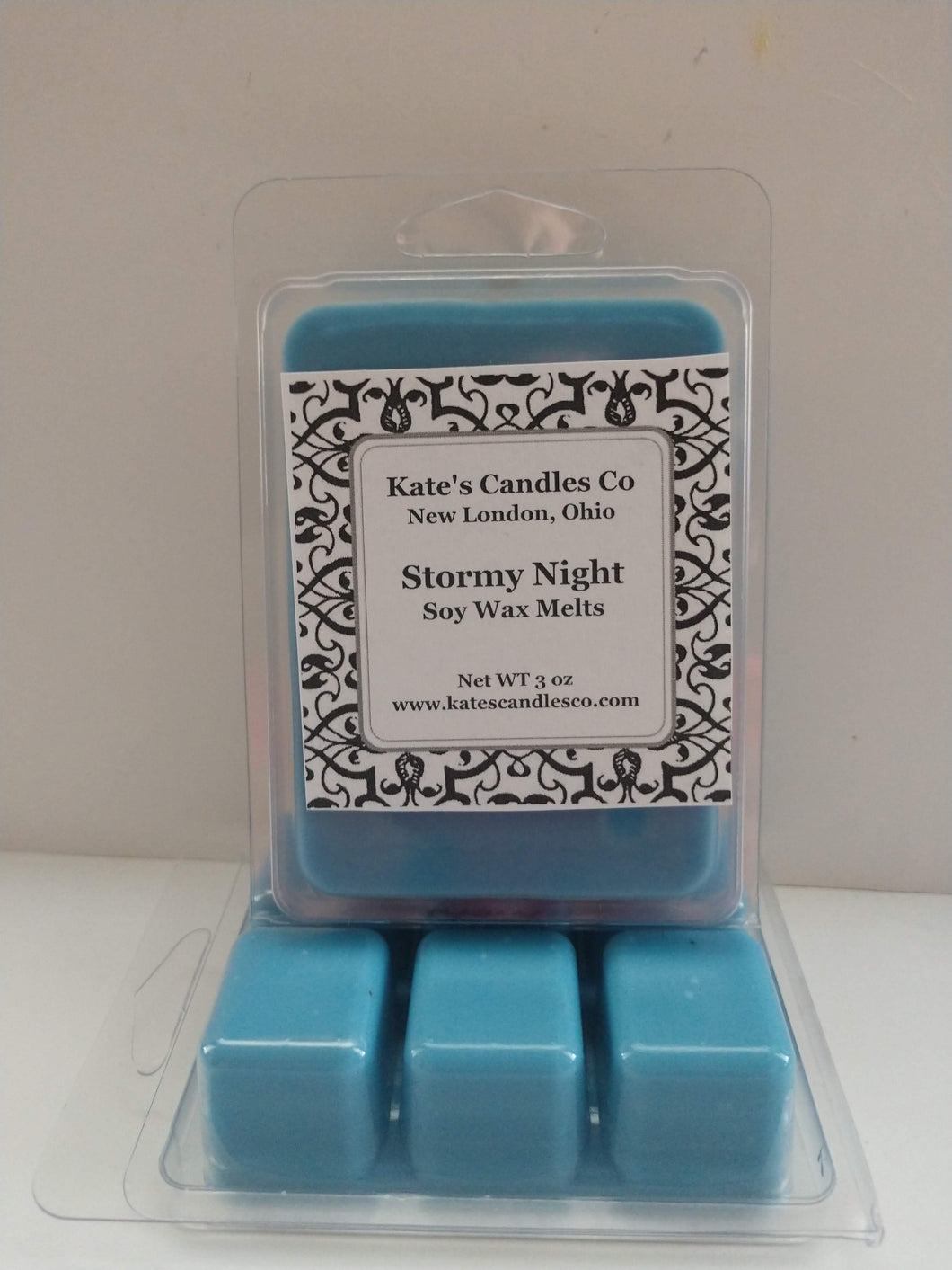 Stormy Night Soy Wax Melts - Kate's Candles Co. Soy Candles