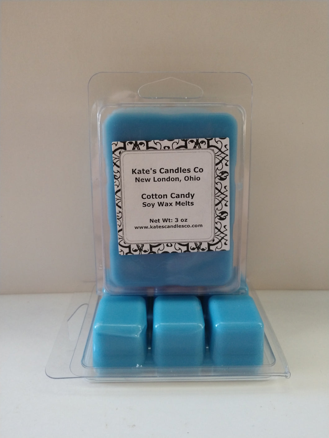 Cotton Candy Soy Wax Melts - Kate's Candles Co. Soy Candles