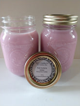 Pink Orchid Amber Scented Candles - Kate's Candles Co. Soy Candles
