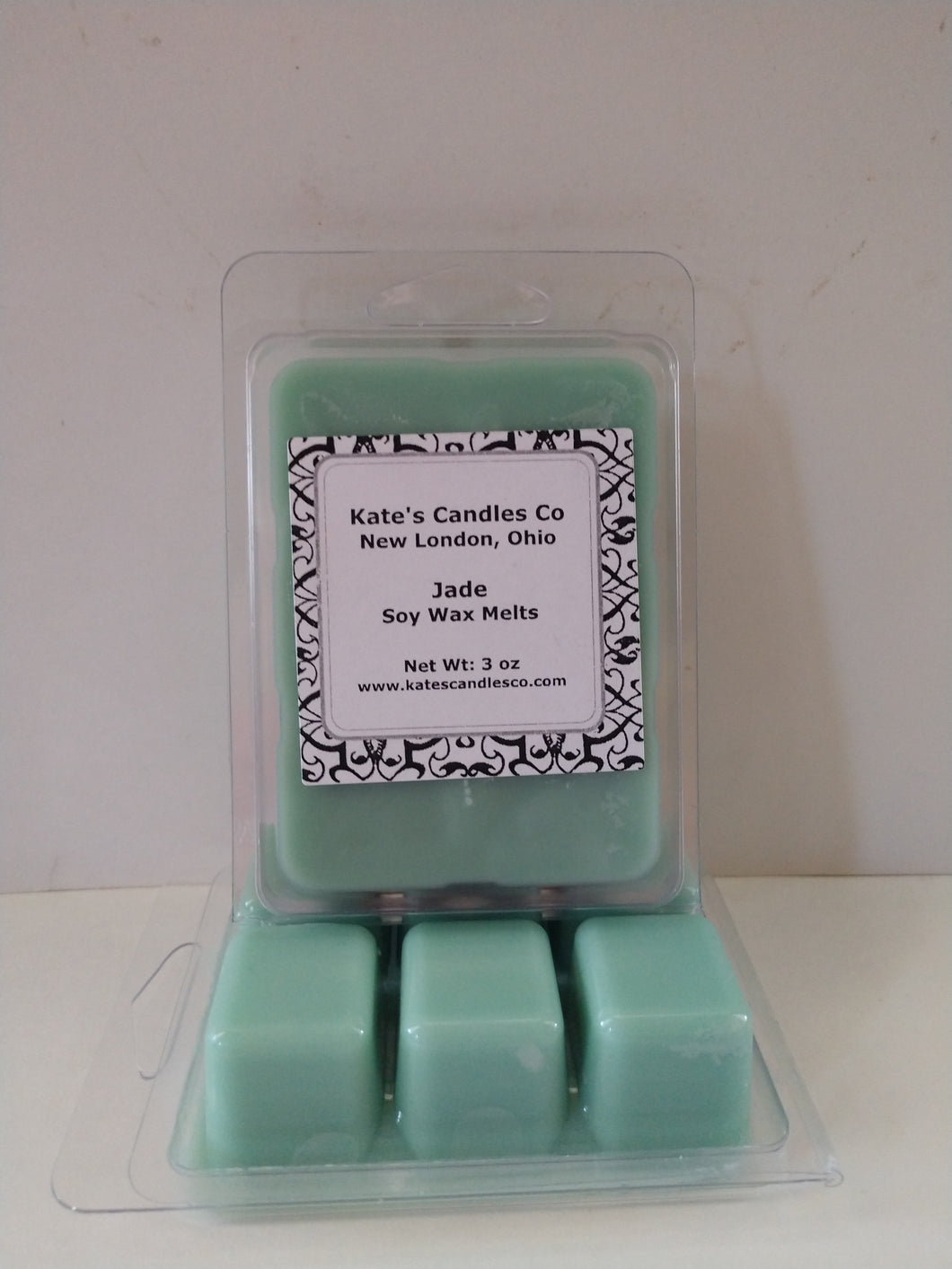 Jade Scented Wax Melts - Kate's Candles Co. Soy Candles