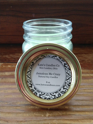 Jamaica Me Crazy Scented Soy Candle & Soy Wax Melts - Kate's Candles Co. Soy Candles