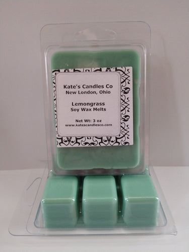 Lemongrass Soy Wax Melts - Kate's Candles Co. Soy Candles