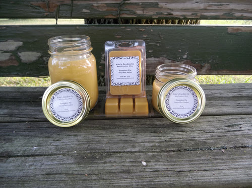 Pumpkin Pie Spice Scented Soy Candles - Kate's Candles Co. Soy Candles