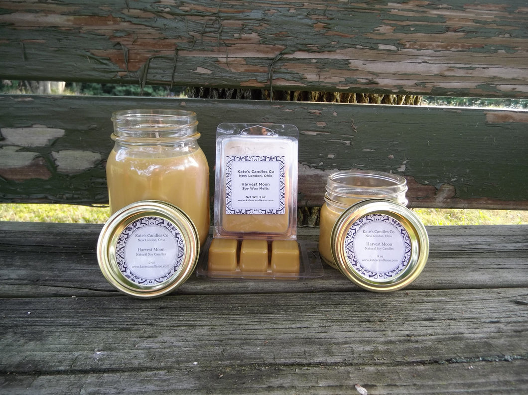Harvest Moon Soy Wax Melts - Kate's Candles Co.