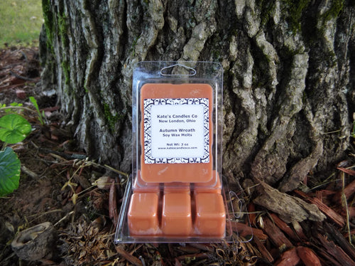 Autumn Wreath Soy Wax Melts - Kate's Candles Co. Soy Candles