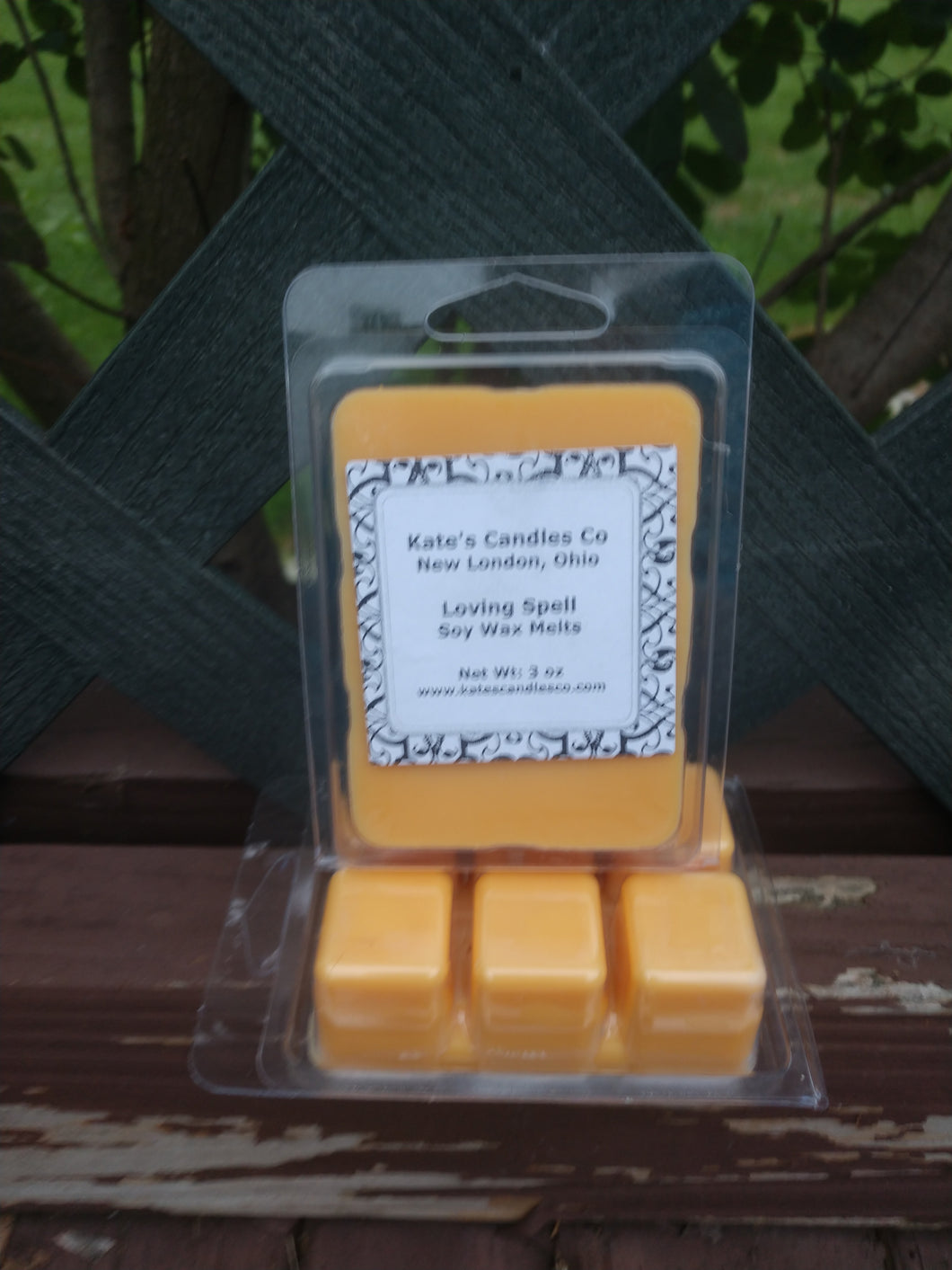 Loving Spell Scented Soy Candle and Soy Wax Melts - Kate's Candles Co. Soy Candles