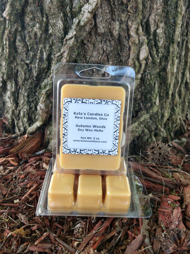 Autumn Woods Soy Wax Melts - Kate's Candles Co. Soy Candles