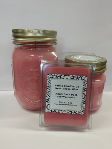 Apple Jack Peel Soy Candles - Kate's Candles Co. Soy Candles