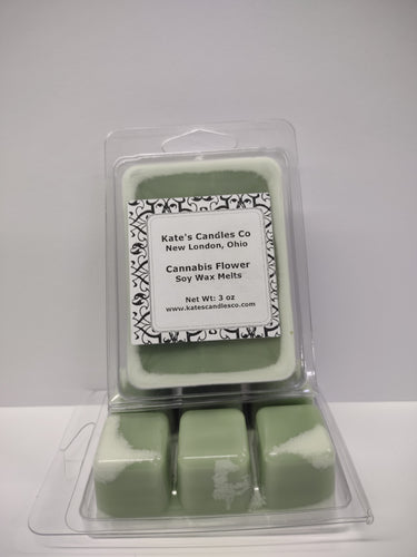 Cannabis Flower Scented Candles and Wax Melts - Kate's Candles Co.