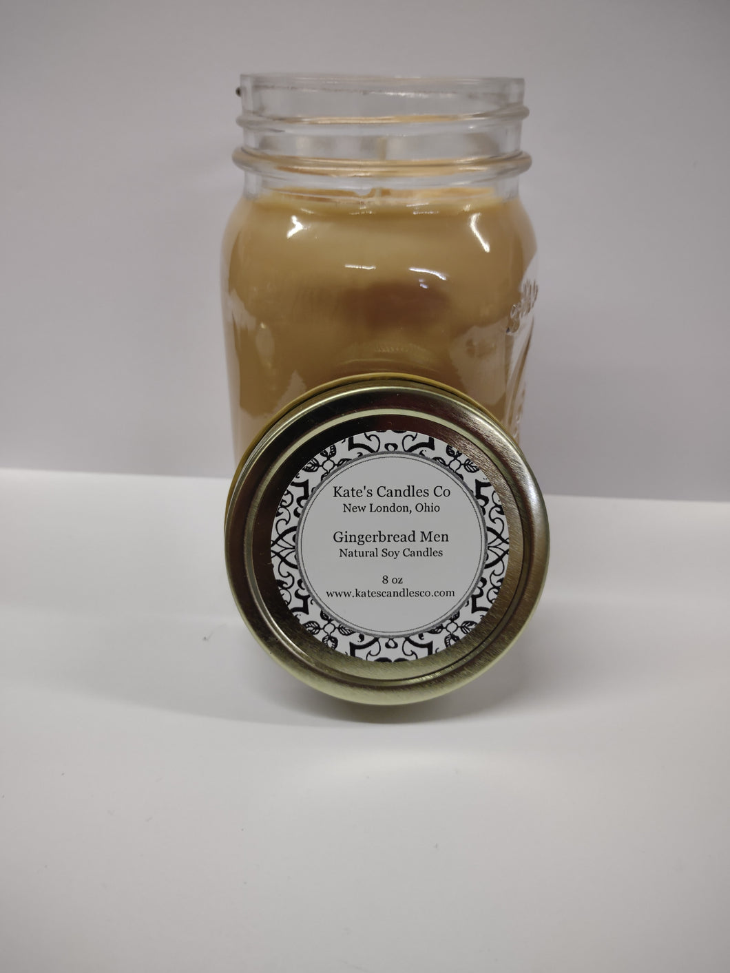 Gingerbread Men Soy Candles - Kate's Candles Co.