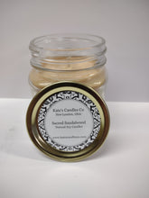 Sacred Sandalwood Soy Candle - Kate's Candles Co.