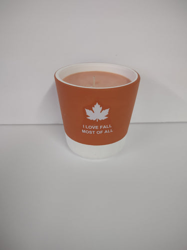 Autumn Wreath Fall Candle