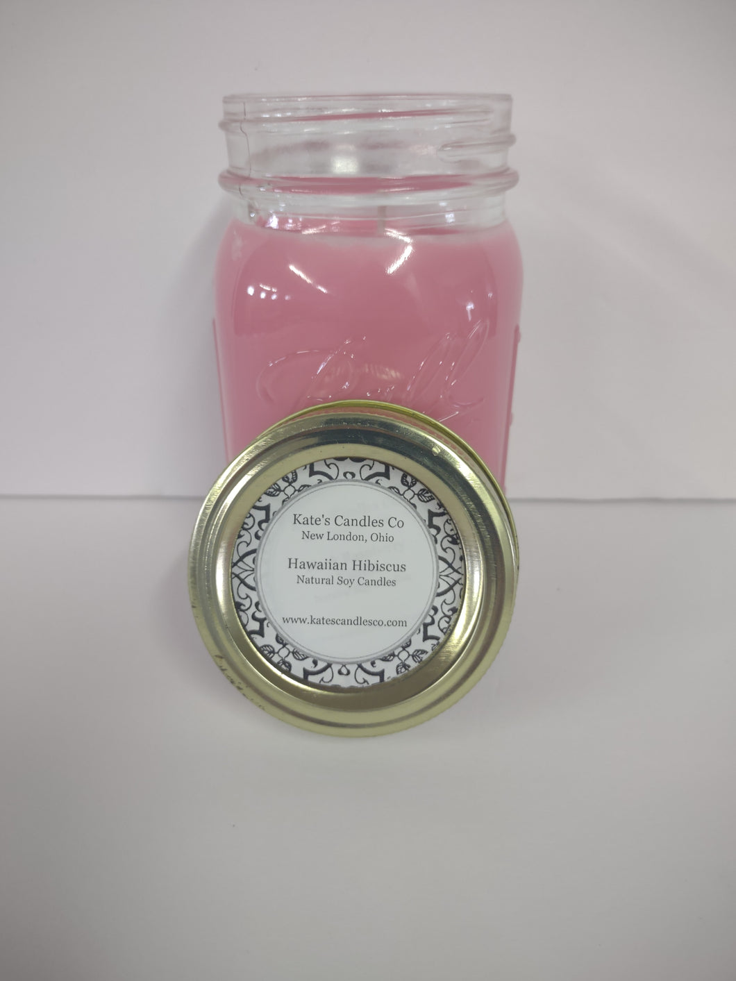 Hawaiian Hibiscus Candles - Kate's Candles Co.