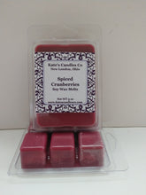 Spiced Cranberries Soy Wax Melts - Kate's Candles Co. Soy Candles