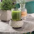 Bronze Geometric Wax Warmer