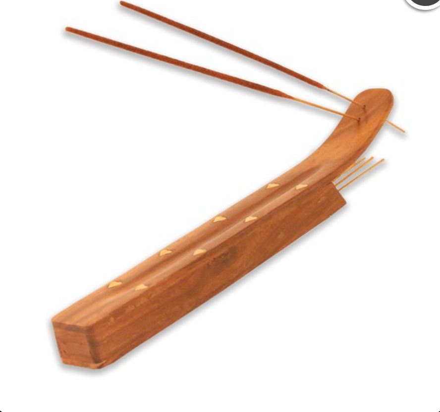 Wooden Incense Stick Holder - Kate's Candles Co.