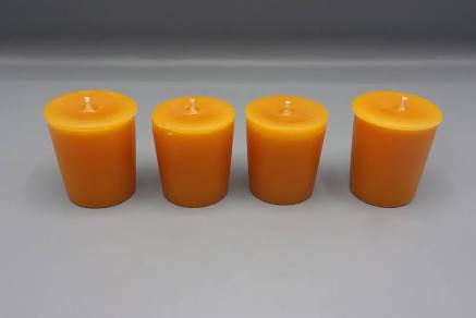 Orange Votive Candle - Kate's Candles Co.