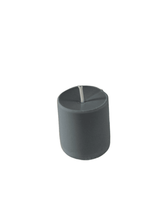 Black Unscented Soy Votive Candle - Kate's Candles Co. Soy Candles